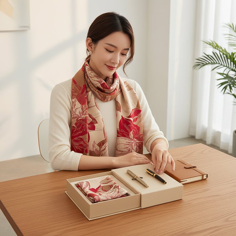 set quà tặng văn phòng nữ 