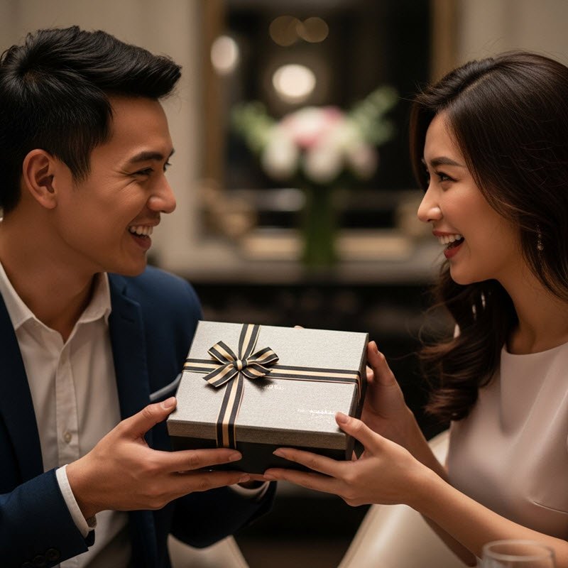 Nên chọn set quà tặng sinh nhật bạn trai theo sở thích của anh ấy