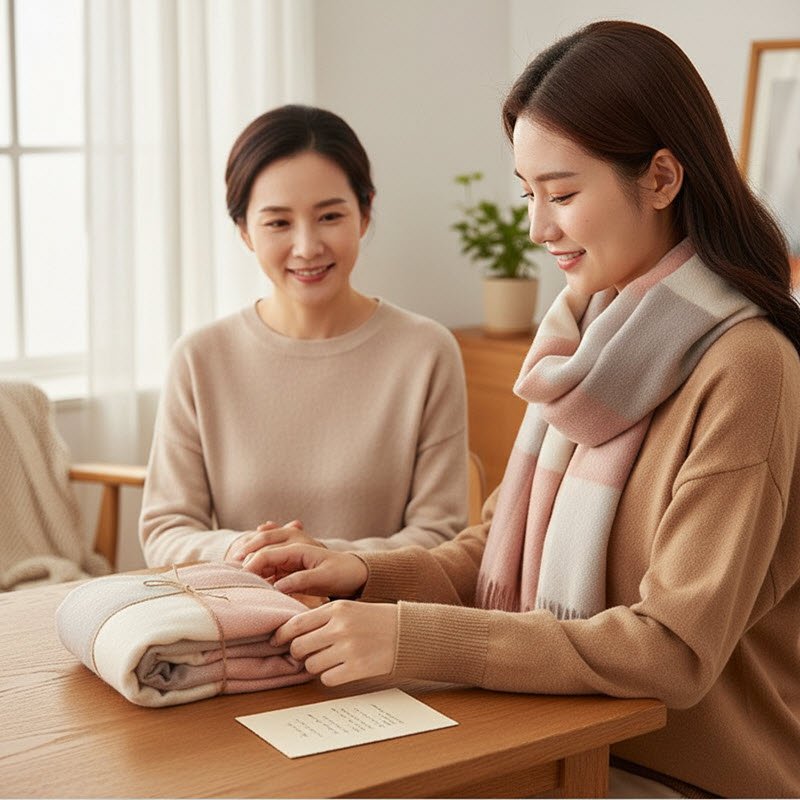 set quà ấm áp mùa đông cho mẹ