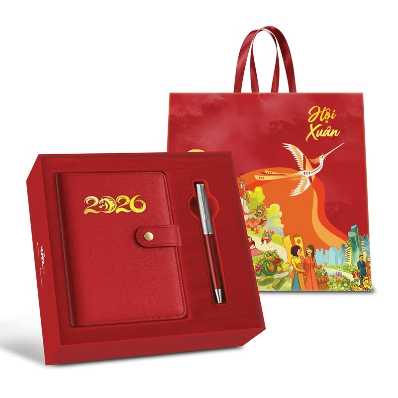 Bộ Quà Tết Doanh Nghiệp 2026 Chủ Đề “Hội Xuân” Tặng Nhân Viên, Đối Tác