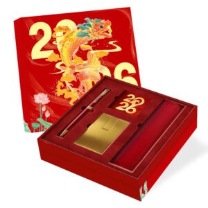 Bộ Quà Tết 2026 Cao Cấp Chủ Đề "Cá Chép Hóa Rồng" Cho Doanh Nghiệp