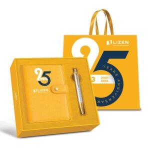Hộp Quà Tặng Bút Ký Kỷ Niệm 25 Năm Thành Lập Công Ty CP Lizen