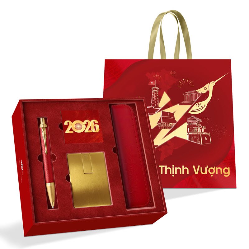 Bộ quà tặng doanh nghiệp “Việt Nam Thịnh Vượng” – Dấu ấn trang trọng cho hành trình phát triển bền vững