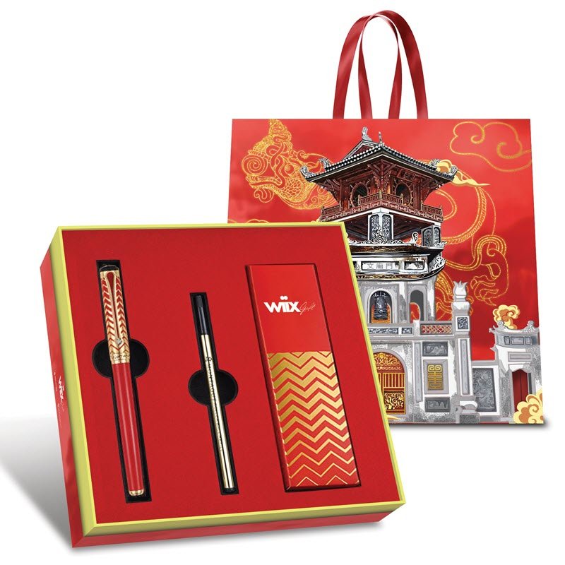 Bộ Quà Tặng Bút Ký "Văn Miếu – Quốc Tử Giám" Ý Nghĩa Cho Doanh Nghiệp