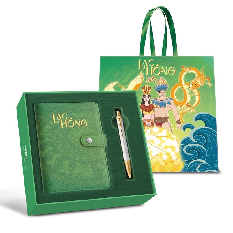 Wiix Gift 18 Bộ Quà Tặng Bút Ký "Lạc Hồng" Cao Cấp