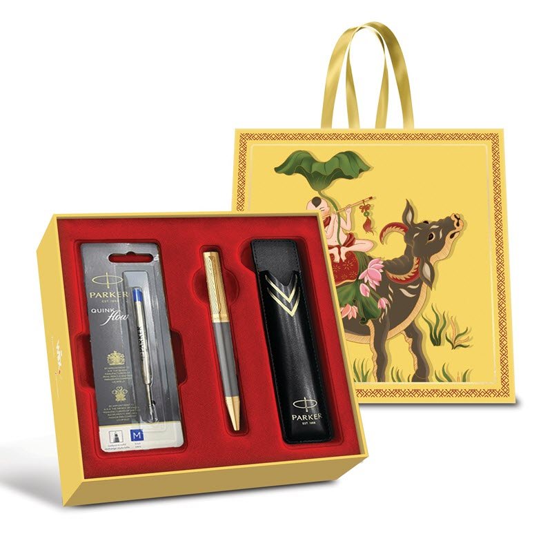 Hộp Quà Tặng Bút Ký “Chăn Trâu Thổi Sáo” Sang Trọng Cho Doanh Nghiệp