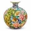 Bình Hút Lộc Công Danh Phú Quý Xanh Ngọc 45cm – Nghệ Thuật Vẽ Tay Tinh Tế, Tô Điểm Không Gian Và Gửi Trao Lời Chúc Phú Quý