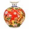 Bình Hút Tài Lộc Cá Huyết Rồng Cao 30cm – Quà Tặng Khai Trương, Tân Gia Cao Cấp Gửi Gắm Lời Chúc Phát Đạt Và Sung Túc