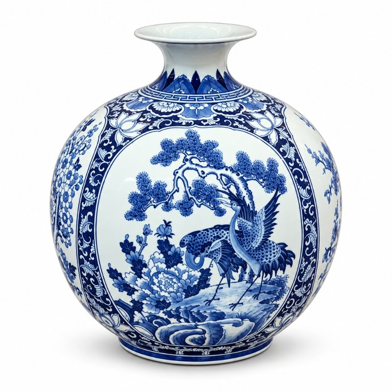 Bình Hút Tài Lộc Tứ Cảnh Cao Cấp 35cm – Họa Tiết Tùng Cúc Sen Đào, Trang Trí Phòng Khách Và Gửi Gắm Lời Chúc Phú Quý 10 Bình Hút Tài Lộc Tứ Cảnh Cao Cấp 35cm – Họa Tiết Tùng Cúc Sen Đào, Trang Trí Phòng Khách Và Gửi Gắm Lời Chúc Phú Quý