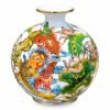 Bình Tài Lộc Cá Chép Ngậm Tiền Vẽ Vàng Cao Cấp 35cm – Sứ Bát Tràng Vẽ Vàng 24K, Trang Trí Sang Trọng Và Biểu Tượng Phú Quý Sung Túc
