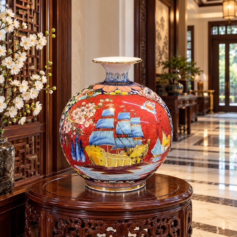 Bình Tài Lộc Nhị Cảnh Thuyền Hoa Bát Tràng Cao 30cm – Món Quà Tân Gia, Khai Trương Gửi Gắm Lời Chúc Kinh Doanh Thuận Lợi, Phú Quý Bền Lâu 10 Bình Tài Lộc Nhị Cảnh Thuyền Hoa Bát Tràng Cao 30cm – Món Quà Tân Gia, Khai Trương Gửi Gắm Lời Chúc Kinh Doanh Thuận Lợi, Phú Quý Bền Lâu