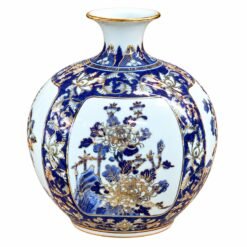Bình Tài Lộc Tứ Cảnh Bình An Men Lam Cao Cấp 30cm – Tinh Hoa Gốm Sứ Bát Tràng, Trang Trí Sang Trọng Và Gìn Giữ Giá Trị Truyền Thống