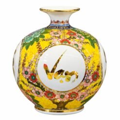 Bình Tài Lộc Vạn Sự Như Ý Màu Vàng Cao 25cm – Món Quà Tân Gia, Khai Trương Gửi Trao Lời Chúc May Mắn Và Kinh Doanh Thuận Lợi