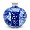 Bình Tài Lộc Vạn Sự Như Ý Men Lam Cao Cấp 30cm – Điểm Nhấn Nội Thất Thanh Lịch, Mang Ý Nghĩa Sung Túc Và Vạn Điều Hanh Thông