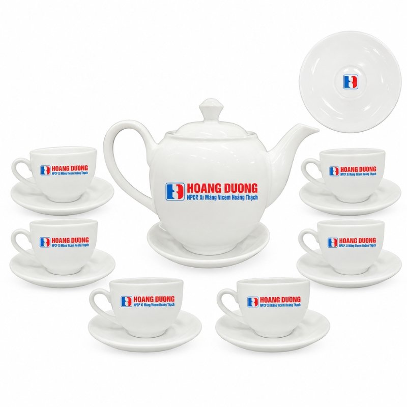 Wiix Gift 41 Bộ Ấm Chén In Logo Quà Tết Cho Nhân Viên – Trọn Bộ Sứ Bát Tràng Cao Cấp, Tinh Tế Trong Tiếp Khách Và Ấm Áp Mỗi Dịp Đoàn Viên