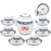 Bộ Ấm Trà In Logo Quà Tặng Cho Đối Tác Thiết Bị Điện Bình An – Tinh Hoa Gốm Việt, Dấu Ấn Thương Hiệu
