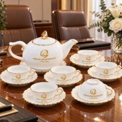 Bộ Ấm Trà In Logo Quà Tặng Doanh Nghiệp – Nét Đẹp Gốm Việt Trong Từng Chén Trà, Gắn Kết Đối Tác Và Khẳng Định Dấu Ấn Thương Hiệu