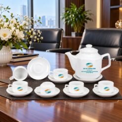 Bộ Ấm Trà Quà Tặng Tết Cho Doanh Nghiệp – Trọn Bộ Sứ Men Trắng Cao Cấp, Gắn Kết Những Cuộc Gặp Gỡ Và Gửi Trao Lời Chúc Đầu Xuân