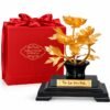 Hoa Mẫu Đơn Dát Vàng 24K – Tạo Dấu Ấn Không Gian, Trao Gửi Lời Chúc Thành Công Và Sung Túc
