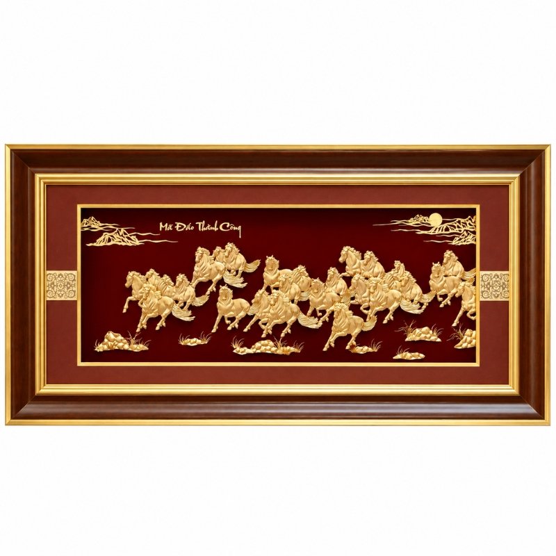 Mô Hình Mã Đáo Thành Công Dát Vàng 24K – Tôn Điểm Không Gian, Ghi Dấu Khởi Đầu Và Hành Trình Phát Triển