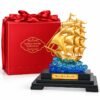 Mô Hình Thuyền Dát Vàng 24K – Thiết Kế Cân Đối, Sắc Vàng Nổi Bật, Phù Hợp Ký Kết, Tri Ân Và Kỷ Niệm Thành Lập
