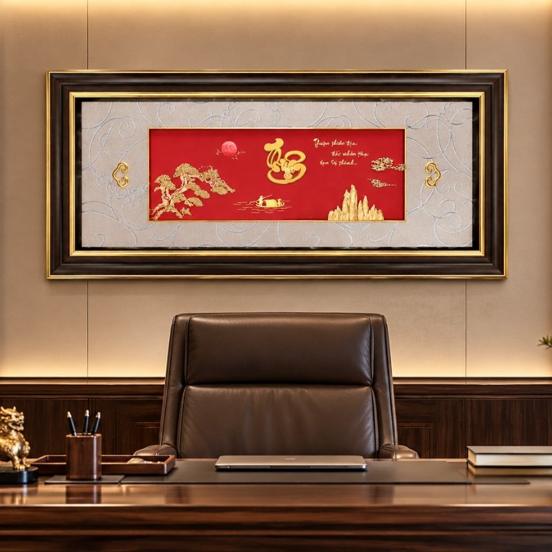Tranh Chữ Thuận Dát Vàng 24K – Nghệ Thuật Thư Pháp Ý Nghĩa, Phù Hợp Khai Trương, Tri Ân Và Quà Tặng Doanh Nghiệp 14 Tranh Chữ Thuận Dát Vàng 24K – Nghệ Thuật Thư Pháp Ý Nghĩa, Phù Hợp Khai Trương, Tri Ân Và Quà Tặng Doanh Nghiệp