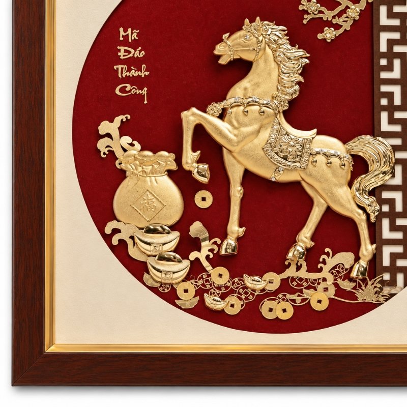 Tranh Ngựa Tài Lộc Dát Vàng 24K – Hình Tượng Mã Đáo Thành Công Đầy Khí Thế, Trang Trí Văn Phòng Đẳng Cấp, Gửi Gắm Lời Chúc Tài Lộc Và May Mắn 14 Tranh Ngựa Tài Lộc Dát Vàng 24K – Hình Tượng Mã Đáo Thành Công Đầy Khí Thế, Trang Trí Văn Phòng Đẳng Cấp, Gửi Gắm Lời Chúc Tài Lộc Và May Mắn