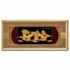 Tranh Rồng Nhả Ngọc Dát Vàng 24K – Biểu Tượng Cát Tường Và Phúc Lộc, Quà Tặng Khai Trương Sang Trọng, Gửi Gắm Lời Chúc Kinh Doanh Hưng Thịnh